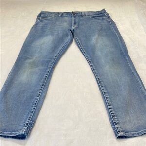 TRUE LUCK SIZE 36/32 Men's Light Blue Jeans